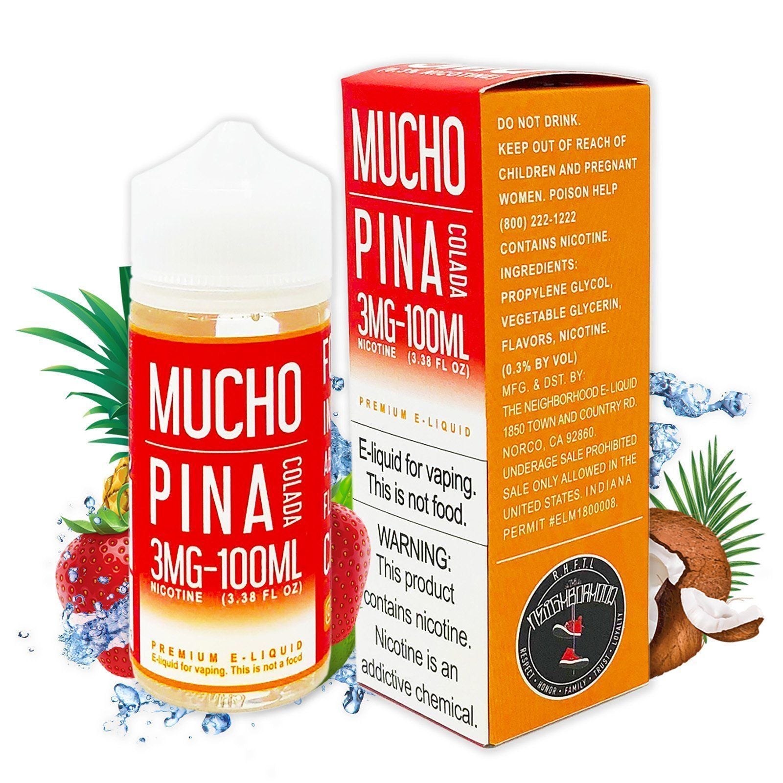 mucho vape juice Mucho E-Liquid 100mL - Vape Wholesale USA